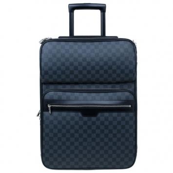 Pre Owned Louis Vuitton Damier Graphite Business Pegase Trolley 55