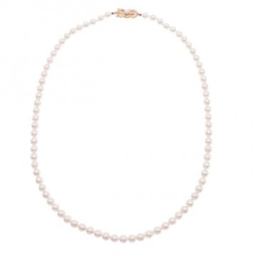 Mikimoto 18" Akoya Cultured Pearl Strand Necklace