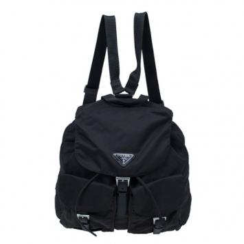 Prada Brown Tessuto Nylon Backpack