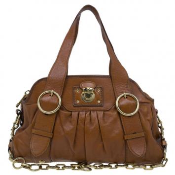 Marc Jacobs Brown Leather Shoulder Bag