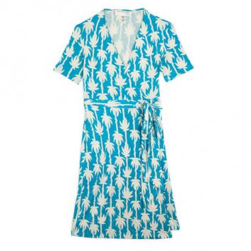 Diane Von Furstenberg Vintage Jude Wrap Dress XS