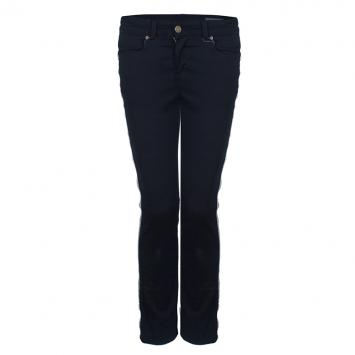 Alexander McQueen Black Side Zip Detail Jeans S