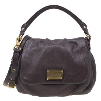 Marc by Marc Jacobs Brown Leather Classic Q Lil Ukita Shoulder Bag
