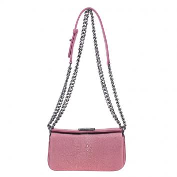 Gucci Metallic Black Leather Small Galaxy 