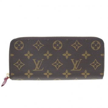 Louis Vuitton Fuschia Monogram Canvas Clémence Wallet