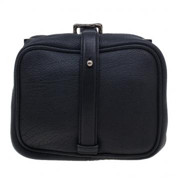 Alexander Wang Black Leather Dionne Frame Clutch
