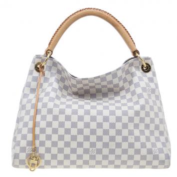 Louis Vuitton Coated Canvas Damier Azur Artsy GM