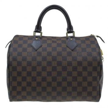 Louis Vuitton Damier Ebene Canvas Speedy 30