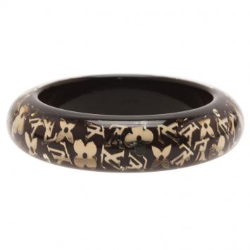 Louis Vuitton Inclusion Brown Bangle Bracelet