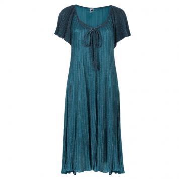 M Missoni Textured Metallic Dress L