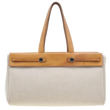 Hermes Herbag Cabas GM 2 in 1 shoulder cabas bag