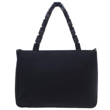 Salvatore Ferragamo Small Black Tote Bag