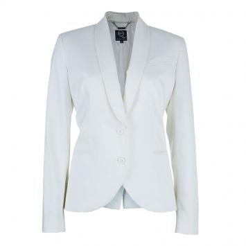 McQ By Alexander McQueen White Tailored Blazer M