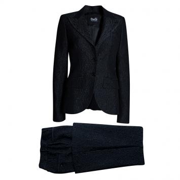 D&G Charcoal Grey Pantsuit M
