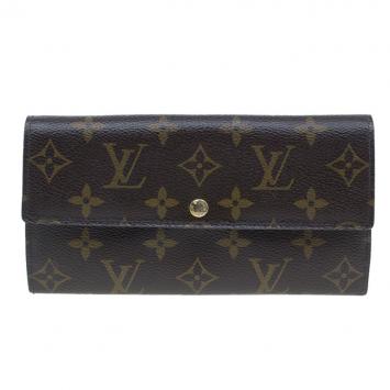 Louis Vuitton Monogram Coated Canvas Sarah Wallet
