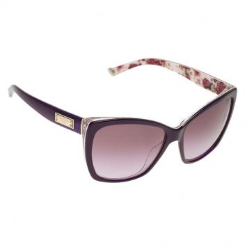 Dolce and Gabbana Violet DG4111 Cat Eye Sunglasses
