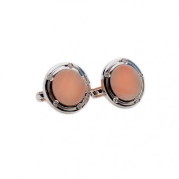 Damiani D.Side Pink Coral Earrings 