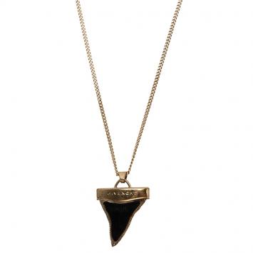 Givenchy Mini Shark’s Tooth Ponyhair Necklace
