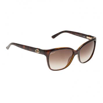Gucci Tortoise Frame GG Sunglasses