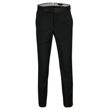 Pre Owned Alexander McQueen Black Satin Wasitband Detail Tuxedo Trousers M