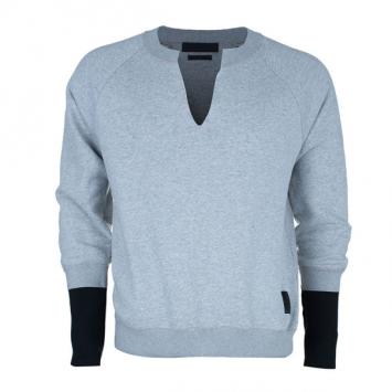 Pre Owned Alexander McQueen Men's Gray V-Neck Sweater L