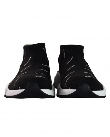 Pre Owned Balenciaga Black Low Speed Trainers Sneakes Size 39