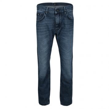 Pre Owned Boss By Hugo Boss Indigo Faded Effect Denim Maine1 Jeans XL