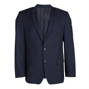 Pre Owned Boss By Hugo Boss Blue Wool Blazer XL