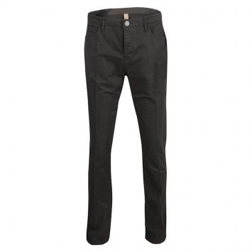 Pre Owned Burberry Brit Grey Cotton Regular Fit Trousers XXL