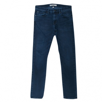 Pre Owned Burberry Brit Indigo Dark Wash Denim Slim Fit Jeans M