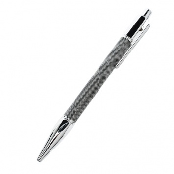 Pre Owned Caran D'Ache Varius Ivanhoe Silver Plated Ballpoint Pen