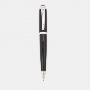 Pre Owned Cartier R de Cartier Composite Resin Silver Tone Pen