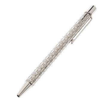 Pre Owned Cartier C De Cartier Palladium Finish Ballpoint Pen