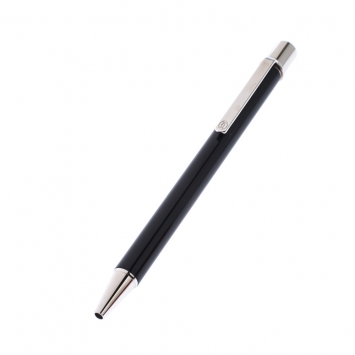 Pre Owned Cartier Black Lacquer Must de Cartier Ballpoint Pen
