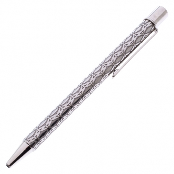 Pre Owned Cartier C De Cartier Palladium Finish Ballpoint Pen