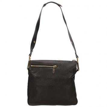Pre Owned Chloe Black Leather Vanessa Messenger Bag