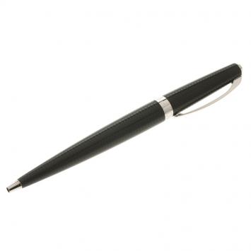 Pre Owned Dior Black Textured Lacquer Ball Point Pen
