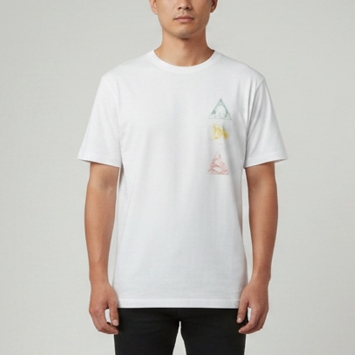 Pre Owned Christian Dior White Asterodior Logo Print Jersey Crewneck T-Shirt M