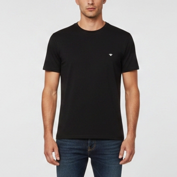 Pre Owned Dior Homme Black Jersey Short Sleeve Crewneck T-Shirt L