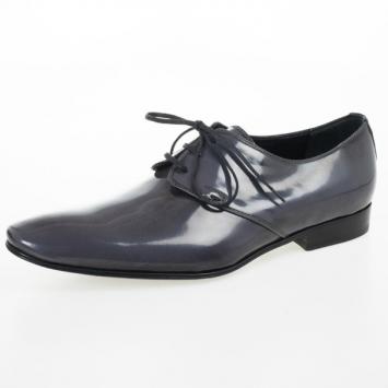 Pre Owned Christian Dior Grey Lace Up Dress Shoes Size 43