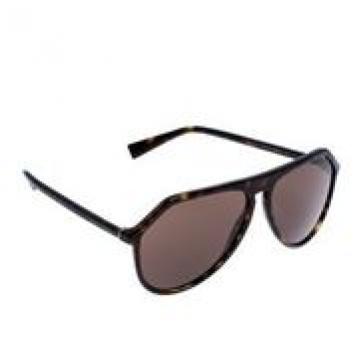 Pre Owned Dolce & Gabbana Havana/Brown DG4341 Sunglasses