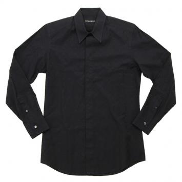 Pre Owned Dolce & Gabbana Navy Cotton Shirt L
