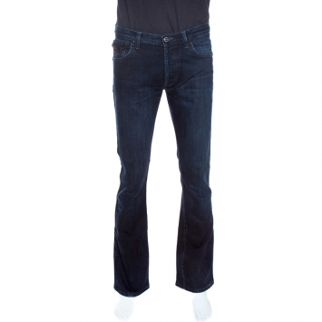 Pre Owned Emporio Armani Indigo Denim Regular Fit Jeans M 