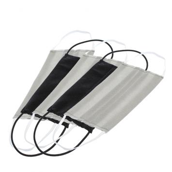 Pre Owned Non-Medical Reusable Grey and Black Face Mask - Pack Of 5 (Available for UAE Customers Only)