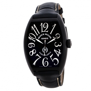 Pre Owned Franck Muller Black PVD Stainless Steel 10th Anniversary Casablanca Limited Edition 8880 C NR Men's Wristwatch 39 mm