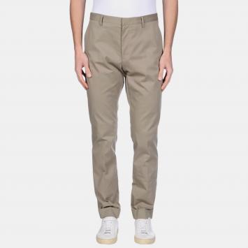 Pre Owned Gucci Khaki Green Cotton Pants L (IT 50)