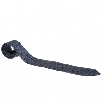 Pre Owned Gucci Blue Horesbit Patterned Jacquard Silk Tie