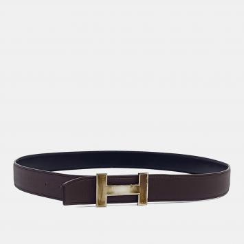 Pre Owned Hermes H Reversible Belt (A)