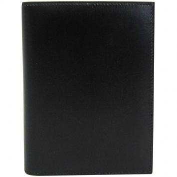 Pre Owned Hermes Black Leather Case