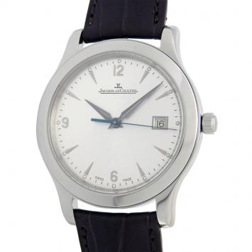Pre Owned Jaeger LeCoultre Silver Stainless Steel Master Control Men's Wristwatch 40MM